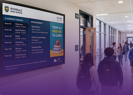 digital signage solutions for small business