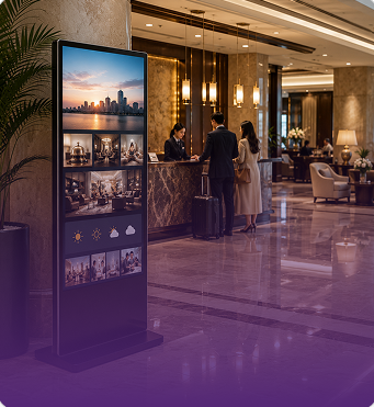 hotel digital signage UK